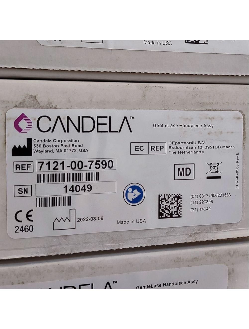 Candela GentleLase Plus Handpiece Assembly No Fiber Factory NEW 7121-00-7590 (14049sn) Candela