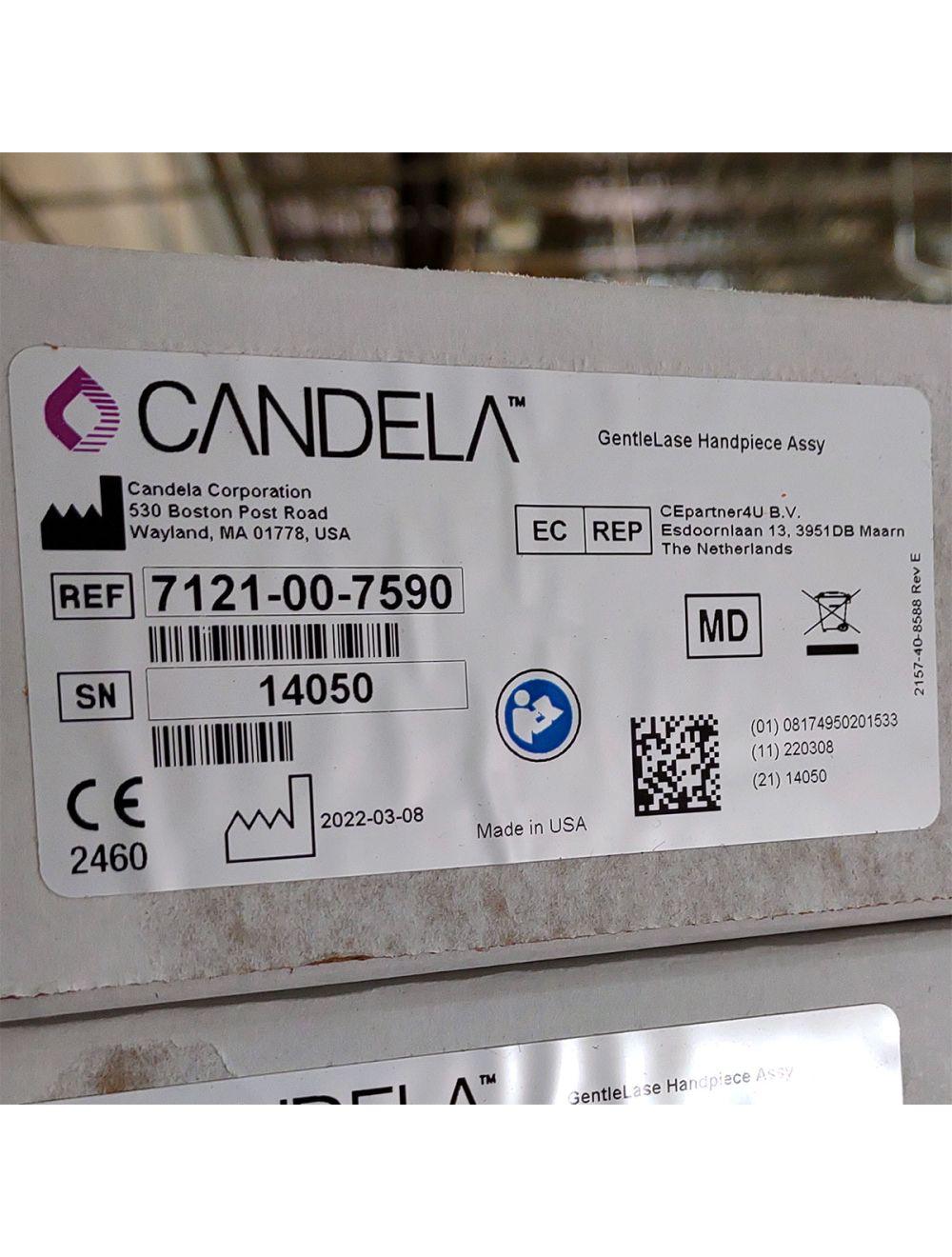 Candela GentleLase Plus Handpiece Assembly No Fiber Factory NEW 7121-00-7590 (14050sn) Candela