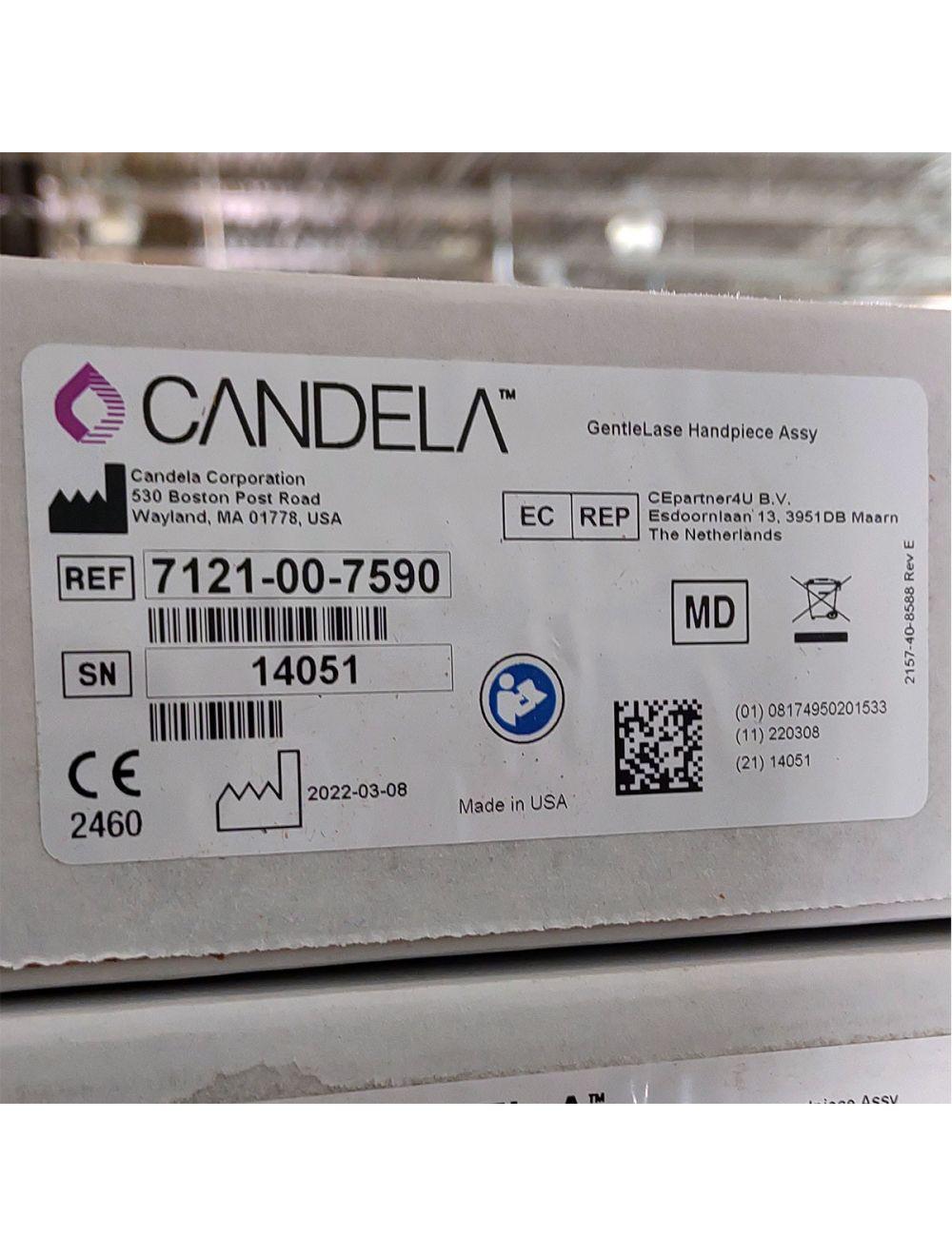 Candela GentleLase Plus Handpiece Assembly No Fiber Factory NEW 7121-00-7590 (14051sn) Candela