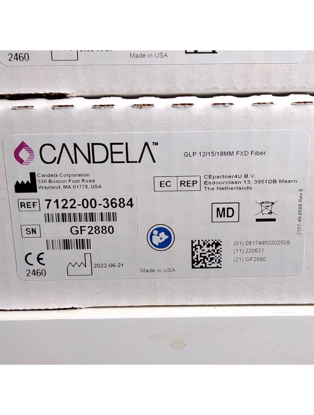 Candela GentleLase Plus Fiber Assembly 12/15/18mm Factory NEW 7122-00-3684 (GF2880) Candela