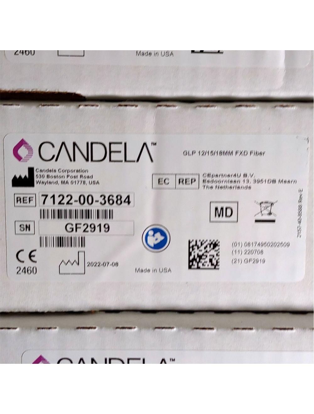 Candela GentleLase Plus Fiber Assembly 12/15/18mm Factory NEW 7122-00-3684 (GF2919) Candela