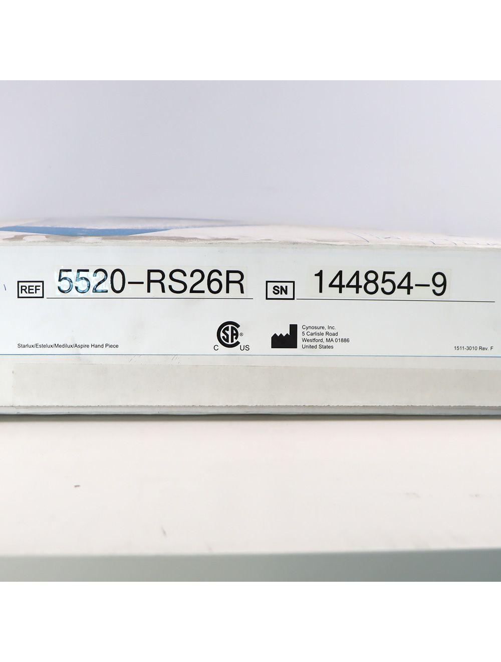 Palomar StarLux LuxRs 500 Handpiece Cynosure Factory Refurbished 144854-9 (0 Shots) Palomar