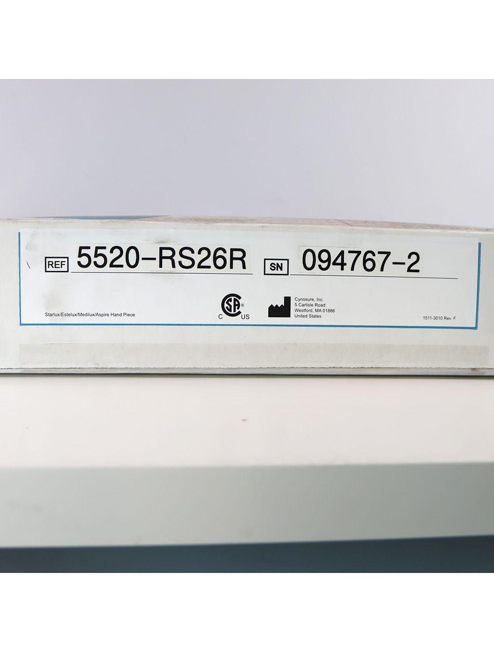 Palomar StarLux LuxRs 500 Handpiece Cynosure Factory Refurbished 094767-2 (0 Shots) Palomar
