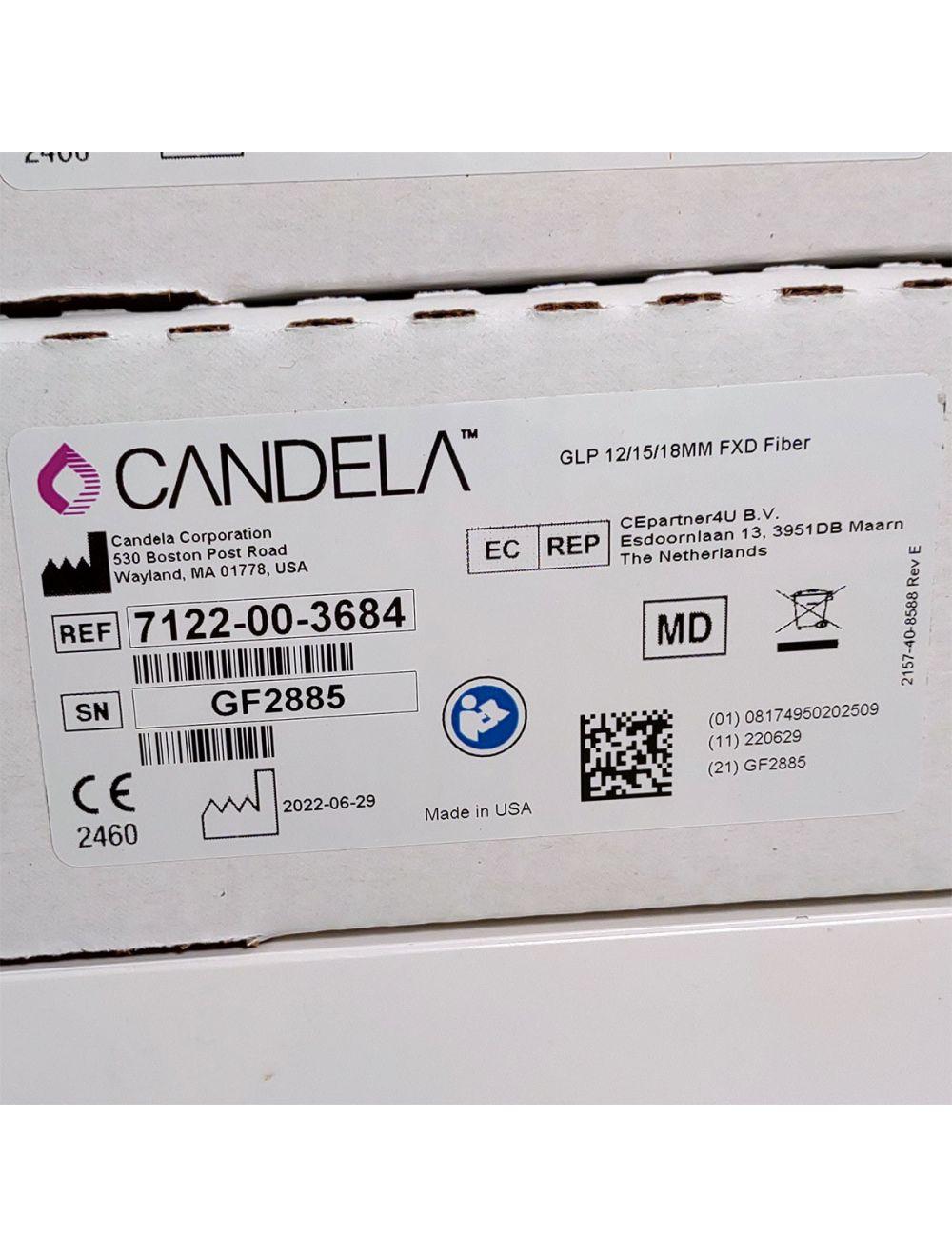 Candela GentleLase Plus Fiber Assembly 12/15/18mm Factory NEW 7122-00-3684 (GF2885) Candela