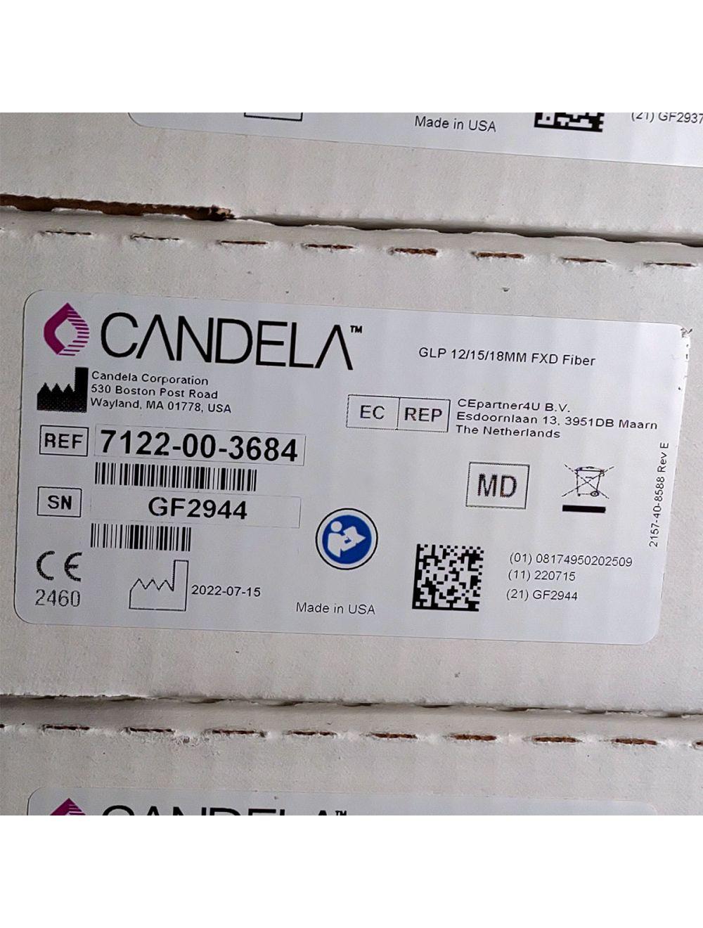 Candela GentleLase Plus Fiber Assembly 12/15/18mm Factory NEW 7122-00-3684 (GF2944) Candela