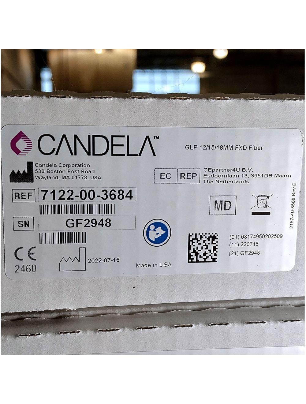 Candela GentleLase Plus Fiber Assembly 12/15/18mm Factory NEW 7122-00-3684 (GF2948) Candela
