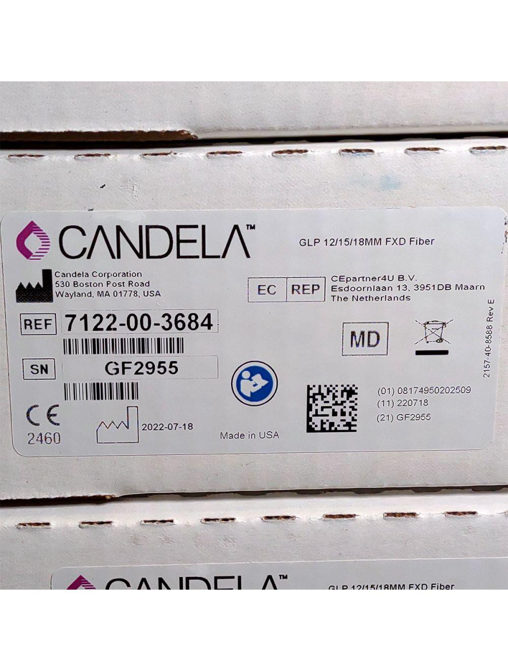 Candela GentleLase Plus Fiber Assembly 12/15/18mm Factory NEW 7122-00-3684 (GF2955) Candela