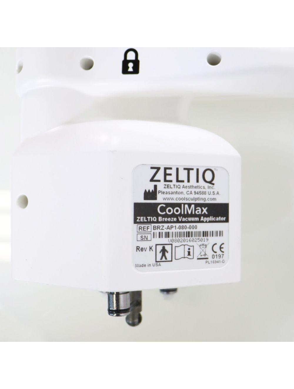 Zeltiq Breeze Vacuum CoolMax Coolsculpting Applicator BRZ-AP1-080-000 Zeltiq
