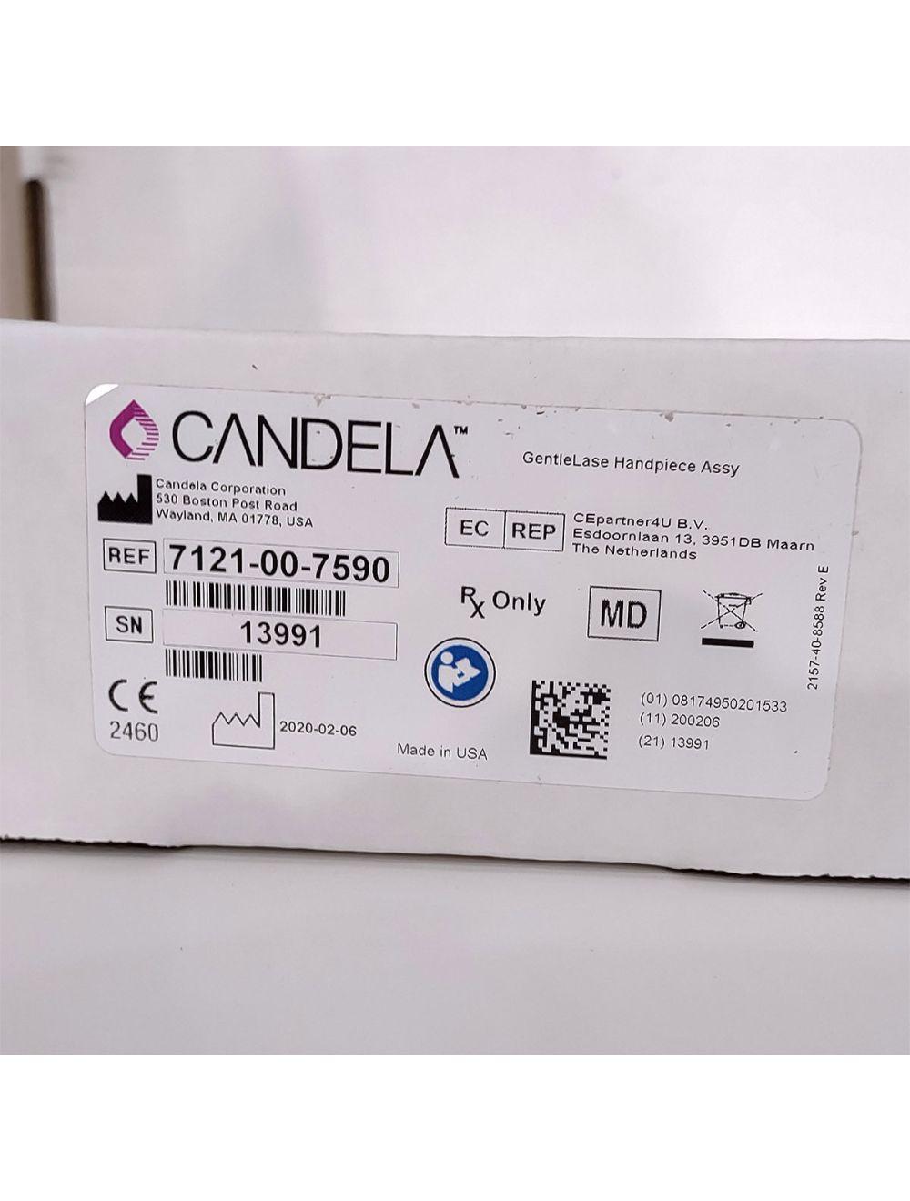 Candela GentleLase Plus Handpiece Assembly No Fiber Factory NEW 7121-00-7590 (13991) Candela
