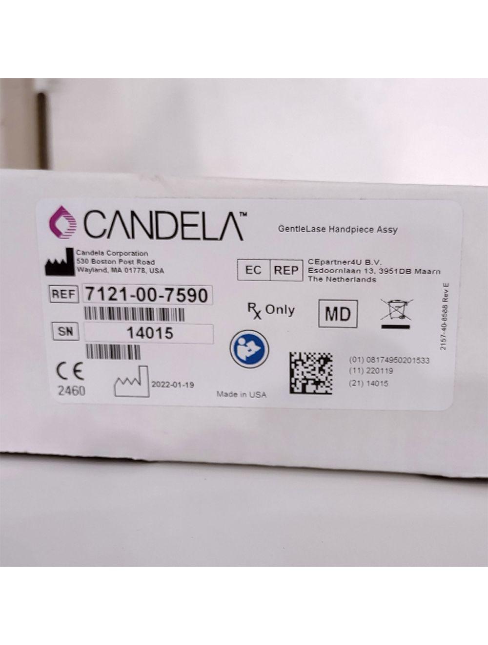 Candela GentleLase Plus Handpiece Assembly No Fiber Factory NEW 7121-00-7590 (14015) Candela