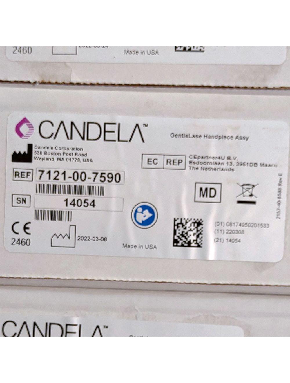 Candela GentleLase Plus Handpiece Assembly No Fiber Factory NEW 7121-00-7590 (14054sn) Candela