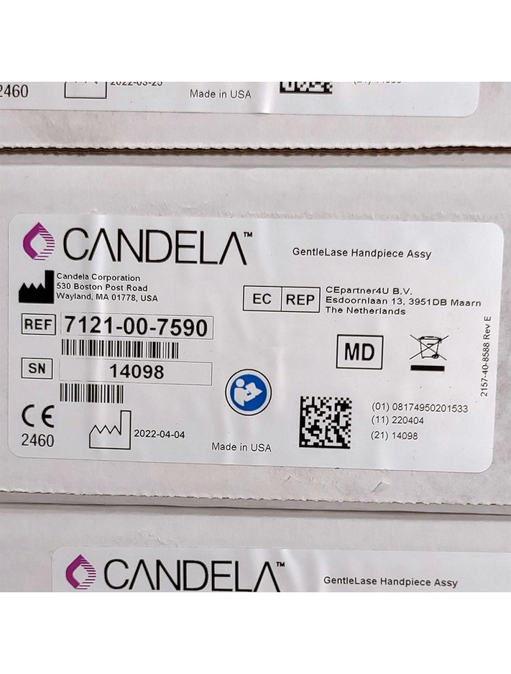 Candela GentleLase Plus Handpiece Assembly No Fiber Factory NEW 7121-00-7590 (14098sn) Candela