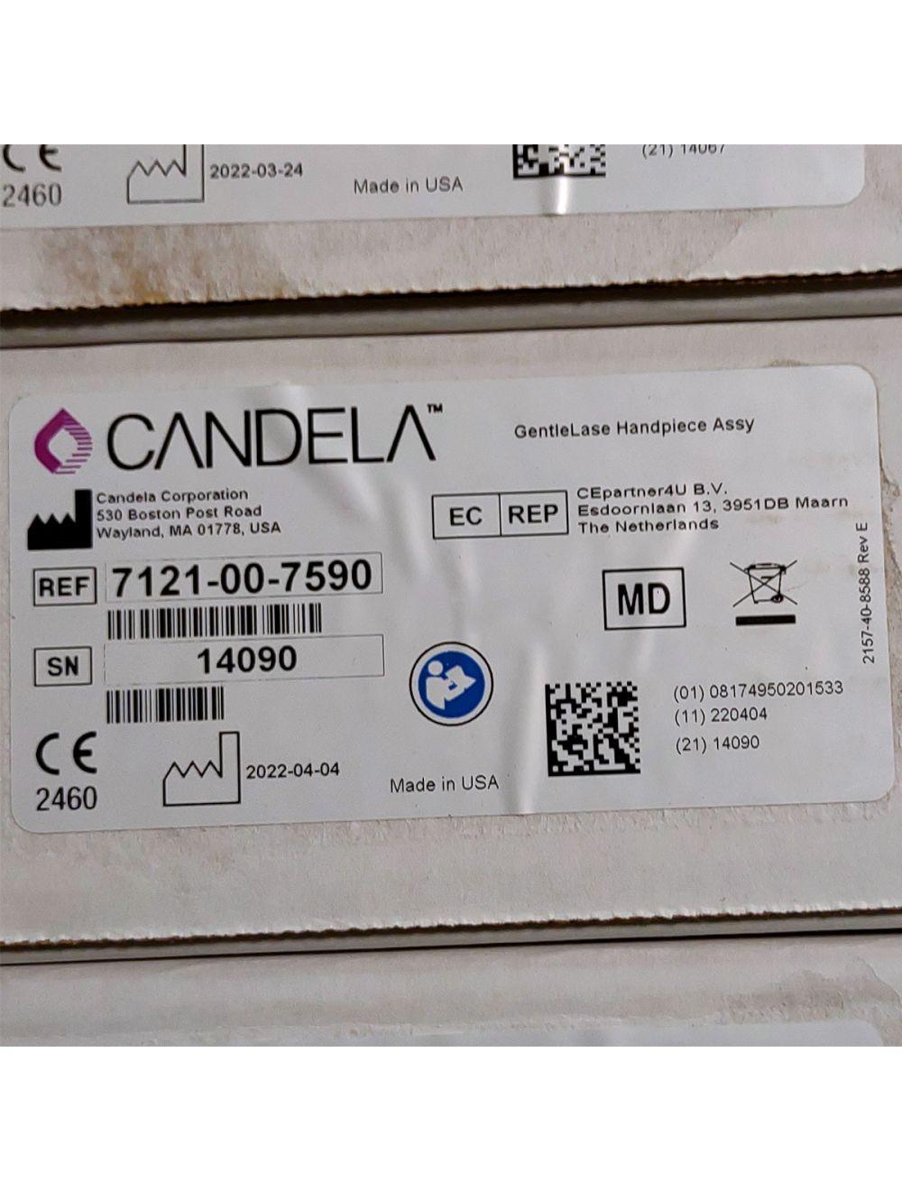Candela GentleLase Plus Handpiece Assembly No Fiber Factory NEW 7121-00-7590 (14090sn) Candela