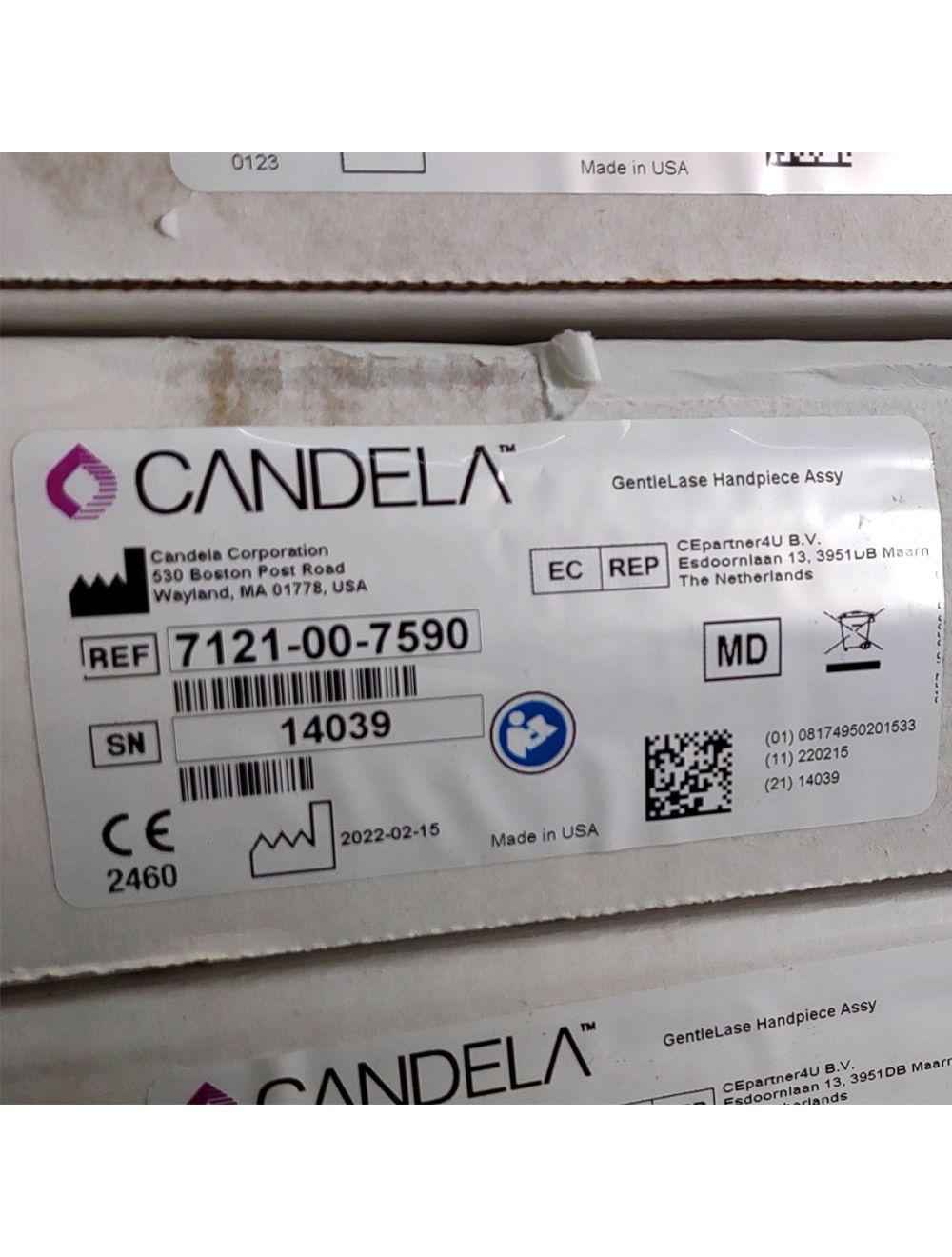 Candela GentleLase Plus Handpiece Assembly No Fiber Factory NEW 7121-00-7590 (14039sn) Candela