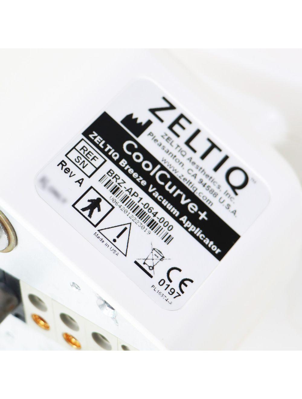 Zeltiq CoolSculpting CoolCurve+ Vacuum Applicator Handpiece BRZ-AP1-064-000 Zeltiq