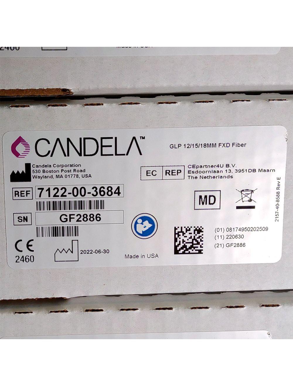 Candela GentleLase Plus Fiber Assembly 12/15/18mm Factory NEW 7122-00-3684 (GF2886) Candela