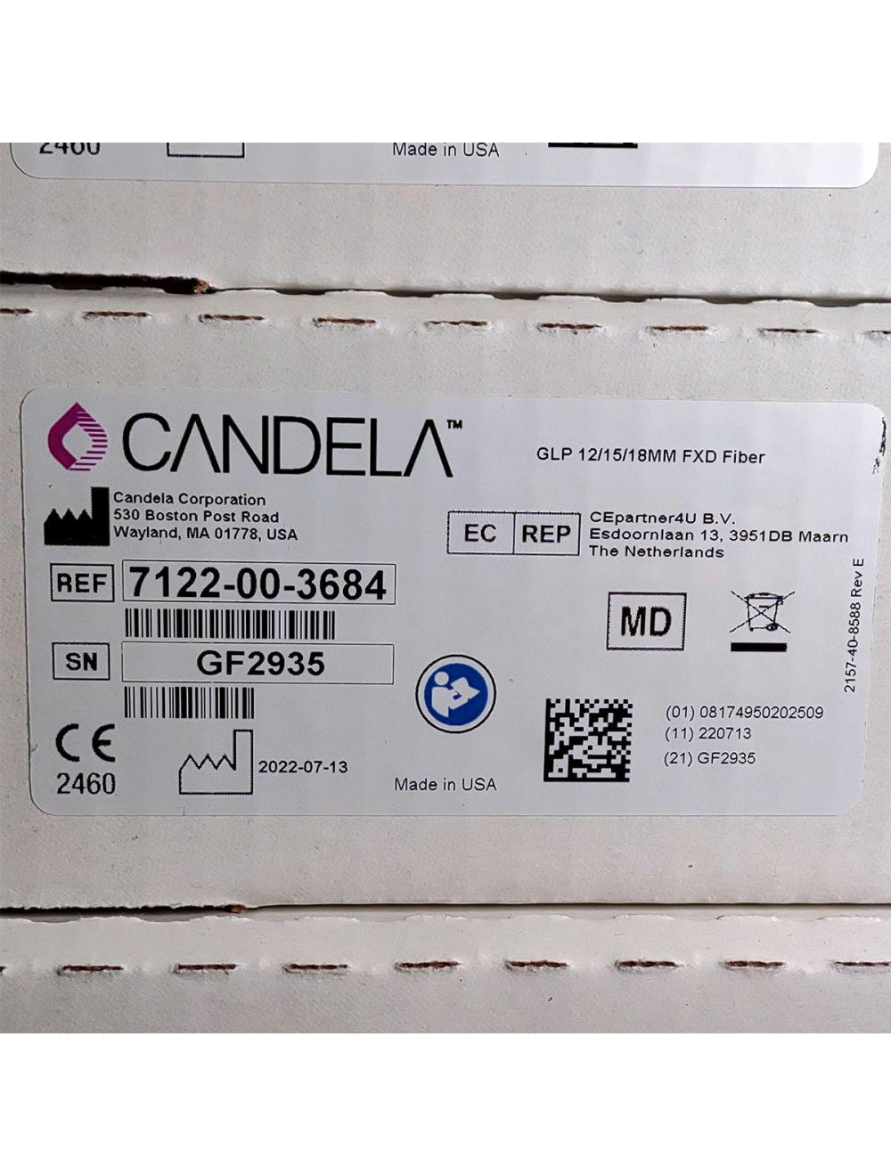 Candela GentleLase Plus Fiber Assembly 12/15/18mm Factory NEW 7122-00-3684 (GF2935) Candela