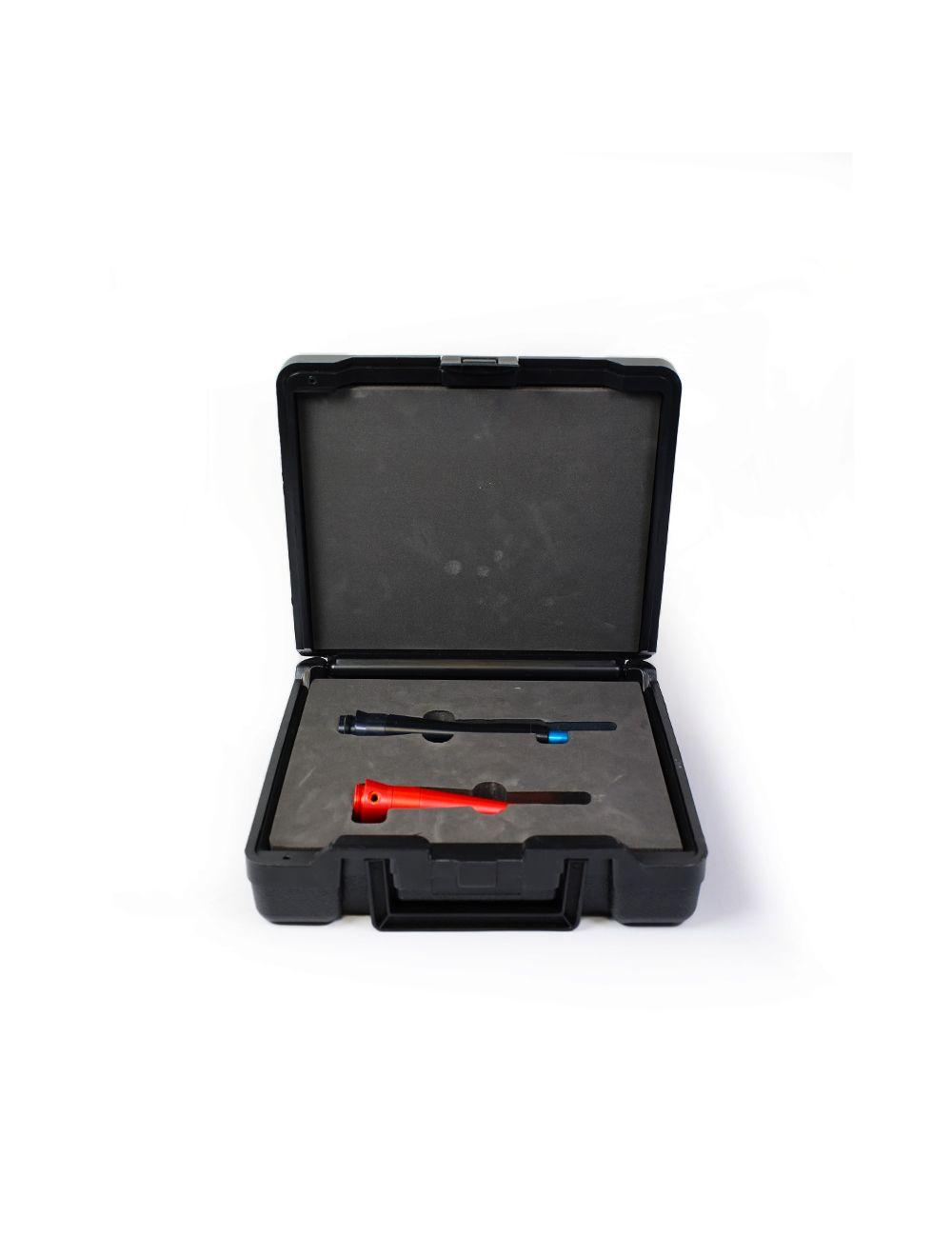 ESC Medical DERMA K CO2 Laser Handpiece II Set w/ 2 Handpieces AX0000225 &amp; Case Sol International Medical