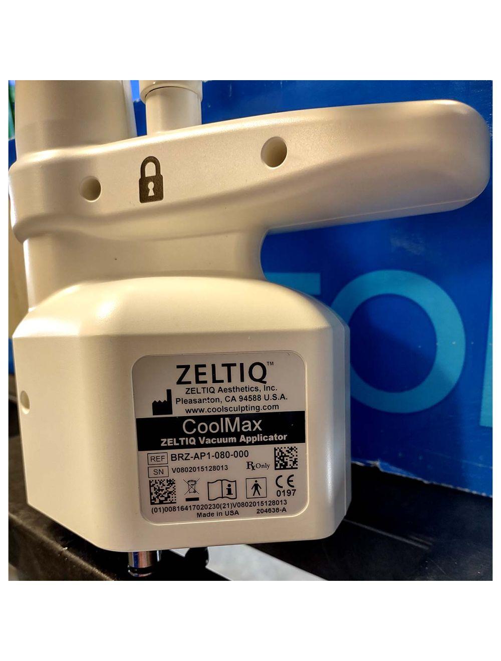 2015 Zeltiq CoolSculpting CoolMax Breeze Vacuum Applicator BRZ-AP1-080-000 Large Zeltiq