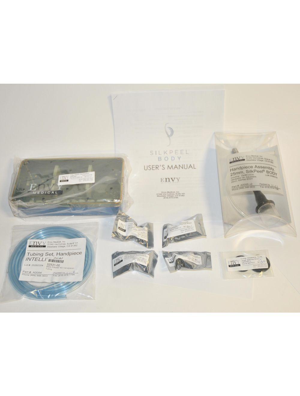 Envy Medical Envy SilkPeel BODY Handpiece Kit 25 mm 04032-00 Silk Peel NEW Sol International Medical