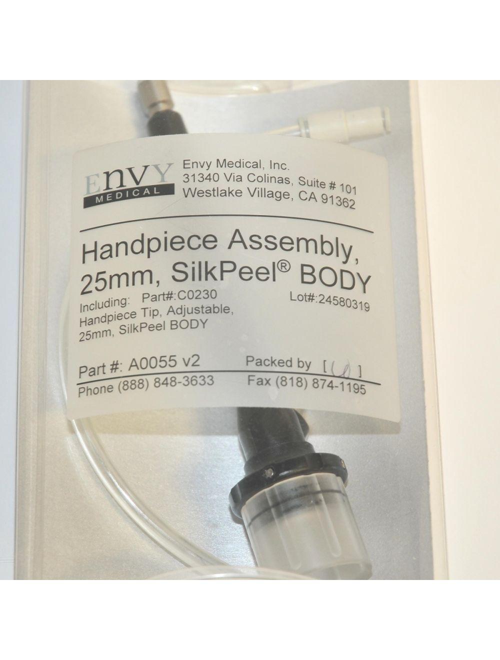 Envy Medical Envy SilkPeel BODY Handpiece Kit 25 mm 04032-00 Silk Peel NEW Sol International Medical