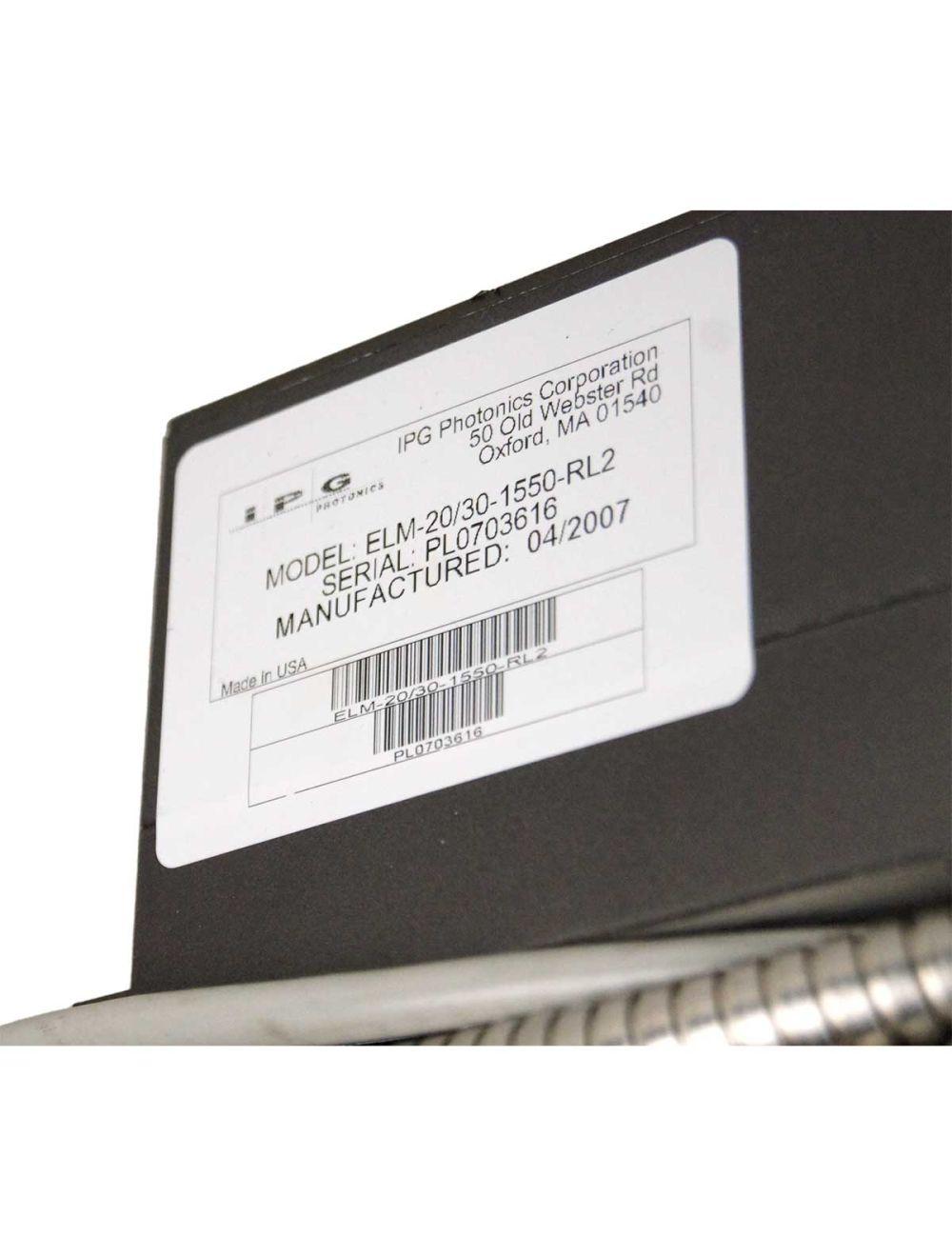 Fraxel Restore SR 1500 100W 1550nm Laser Head Module ELM-20/30-1550-RL2 - PARTS Sol International Medical