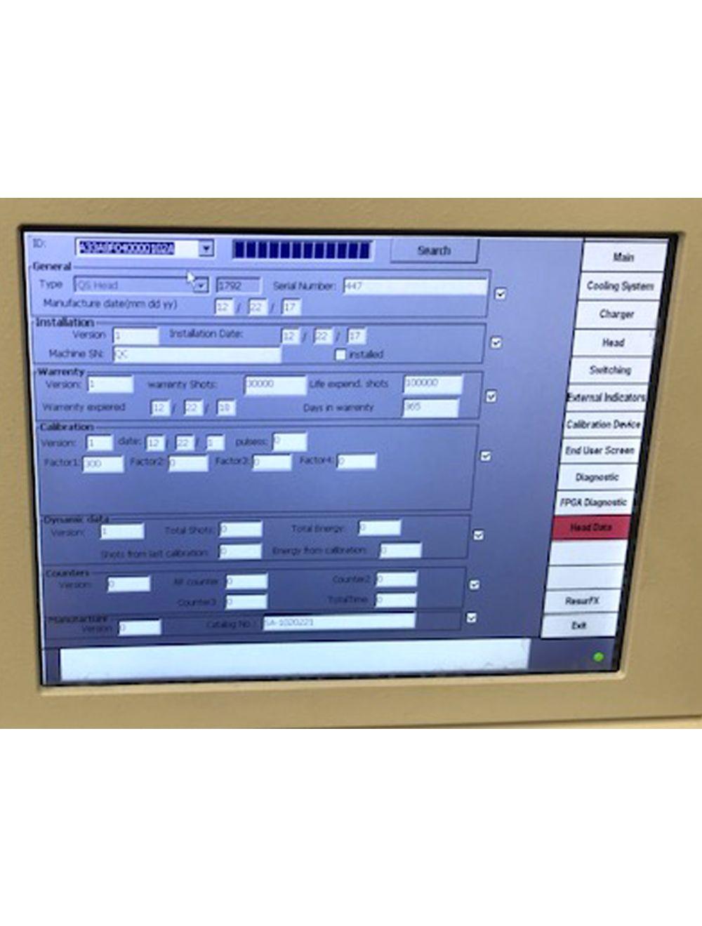 Lumenis M22 Laser Q-Switched QSD Nd:YAG 1064nm Tattoo Removal Handpiece 0 SHOTS Lumenis