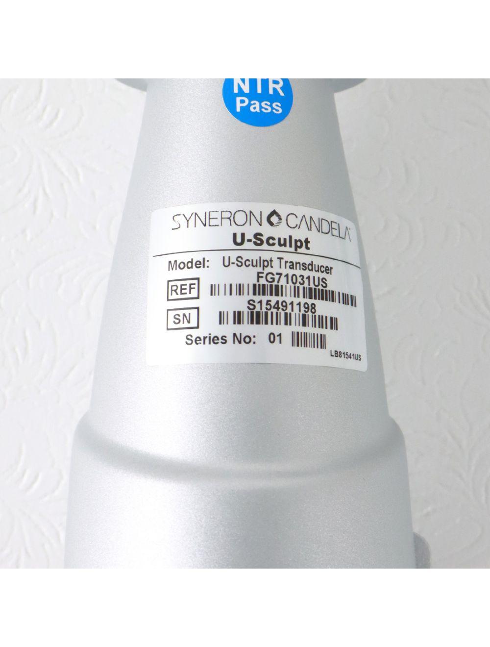 Syneron Candela UltraShape U-Sculpt Transducer Ultrasonic Handpiece HP FG71031US Candela