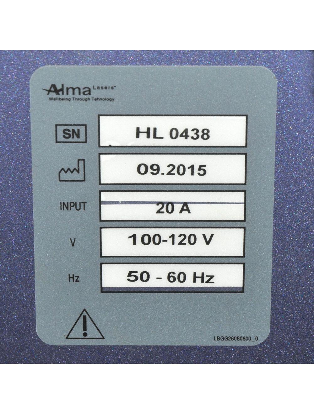 Alma Harmony Lite Lasers w/540-950nm Vascular Handpiece Modular IPL 0 SHOTS 2015 Alma