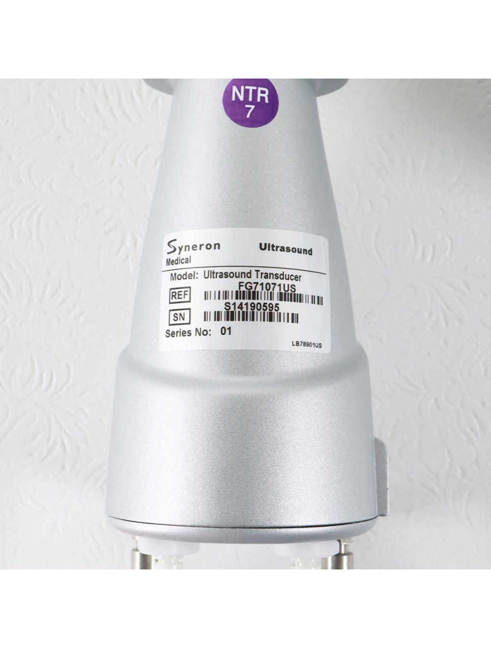 2014 Syneron Ultrasound Transducer UltraShape Multi-Handpiece FG71071US Candela