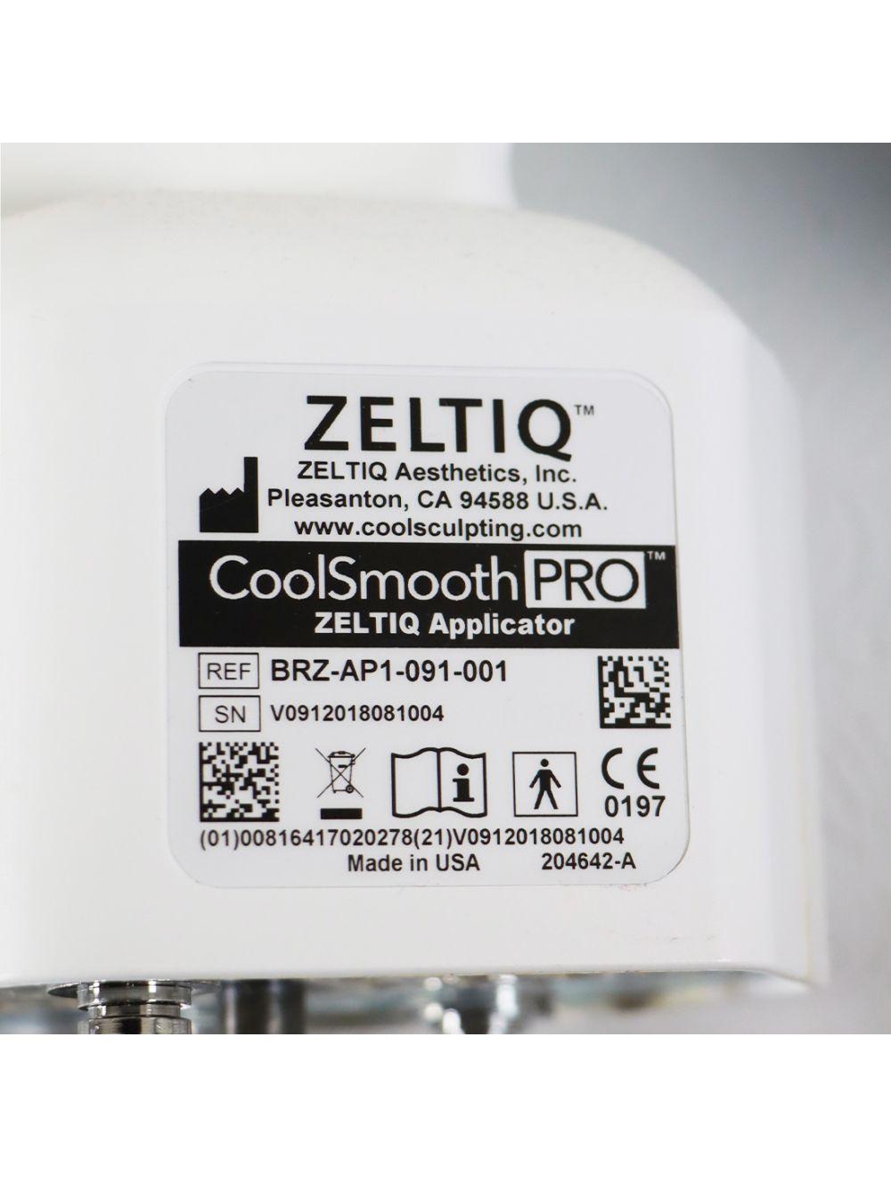Zeltiq Breeze Surface Applicator CoolSmooth PRO Handpiece HP BRZ-AP1-091-001 Zeltiq