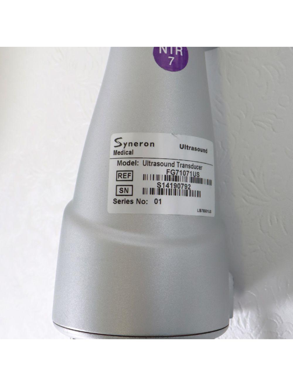 Syneron Candela UltraShape U-Sculpt Ultrasonic Transducer Applicator FG71071US Candela