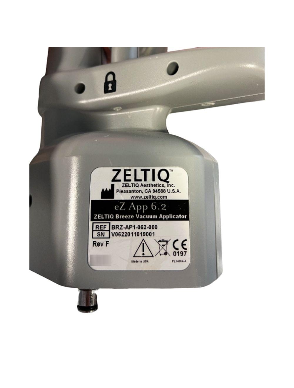 Zeltiq CoolSculpting EZ APP 6.2 Breeze Vacuum Applicator BRZ-AP1-062-000 Zeltiq