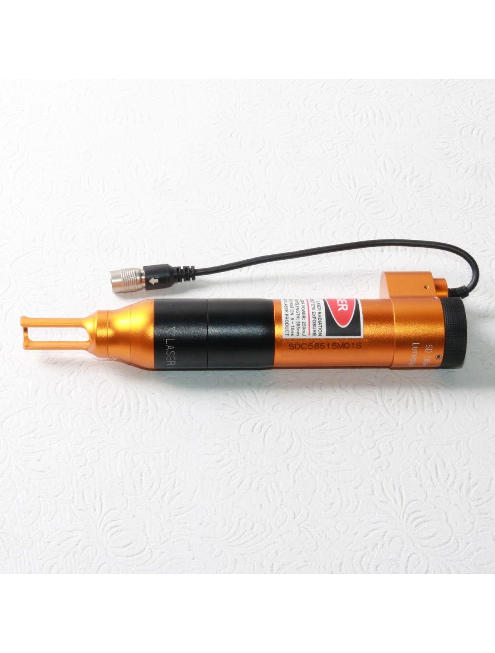 Lutronic Spectra SD 585nm Gold Toning Dye Laser Handpiece Acne Erythema Redness Lutronic