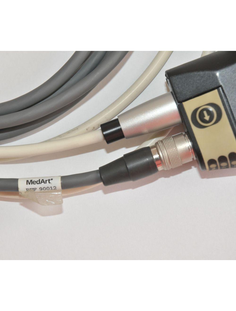 Fotona Dualis Laser 923 Medart SCANNER Nd YAG Handpiece Cable Fiber 90012 Fotona