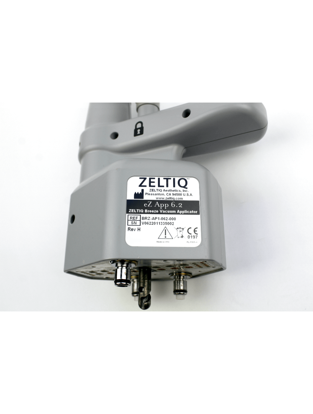 Zeltiq CoolSculpting EZ 6.2 Breeze Vacuum Applicator BRZ-AP1-062-000 Handpiece Zeltiq