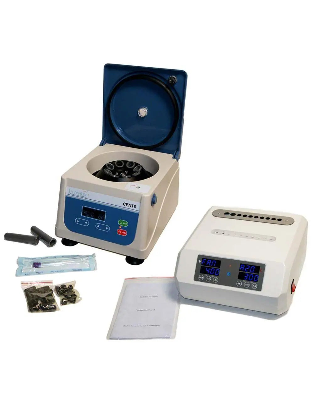2021 Juventix Plasma Bio-Filler Incubator & VitalitySpin CENT8 Centrifuge Bundle Sol International Medical