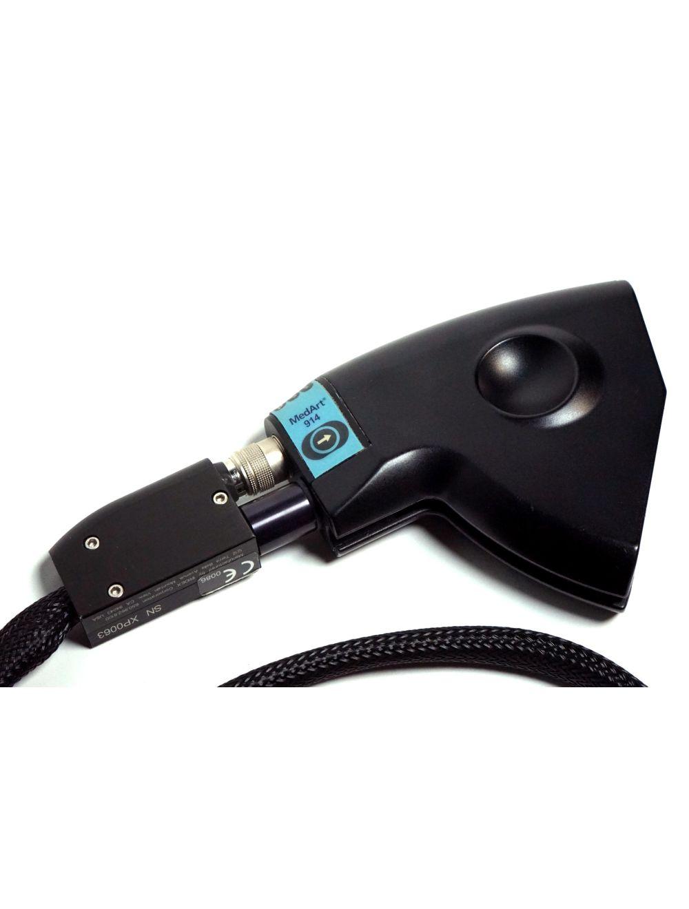 Iridex ScanLite Medart 914 Laser Aperature Scanner Black Handpiece Fiber Lesion Sol International Medical