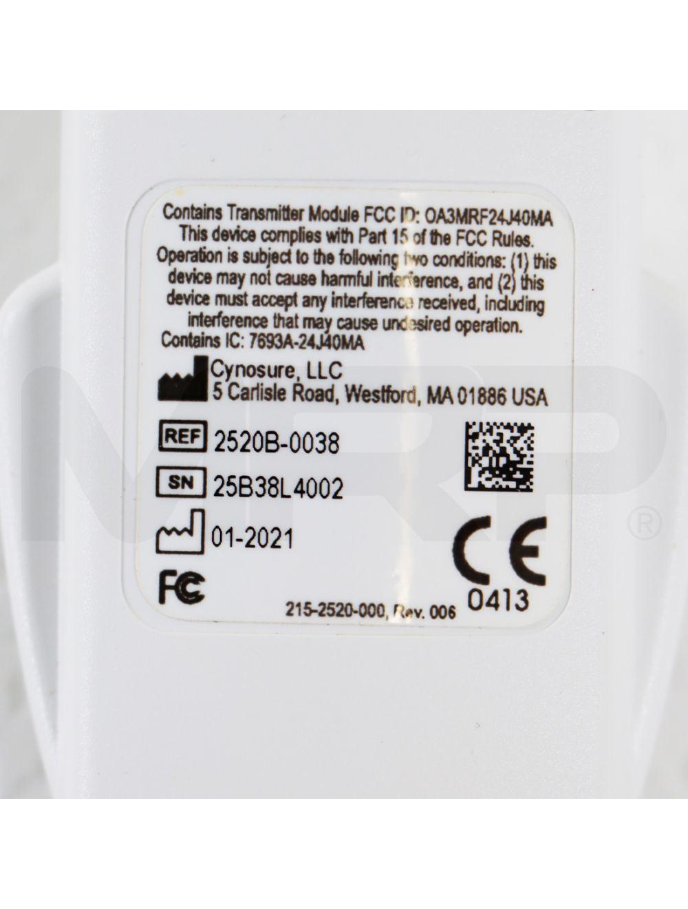 2021 Cynosure Palomar ICON Vectus Skintel Melanin Density Skin Type Reader Palomar