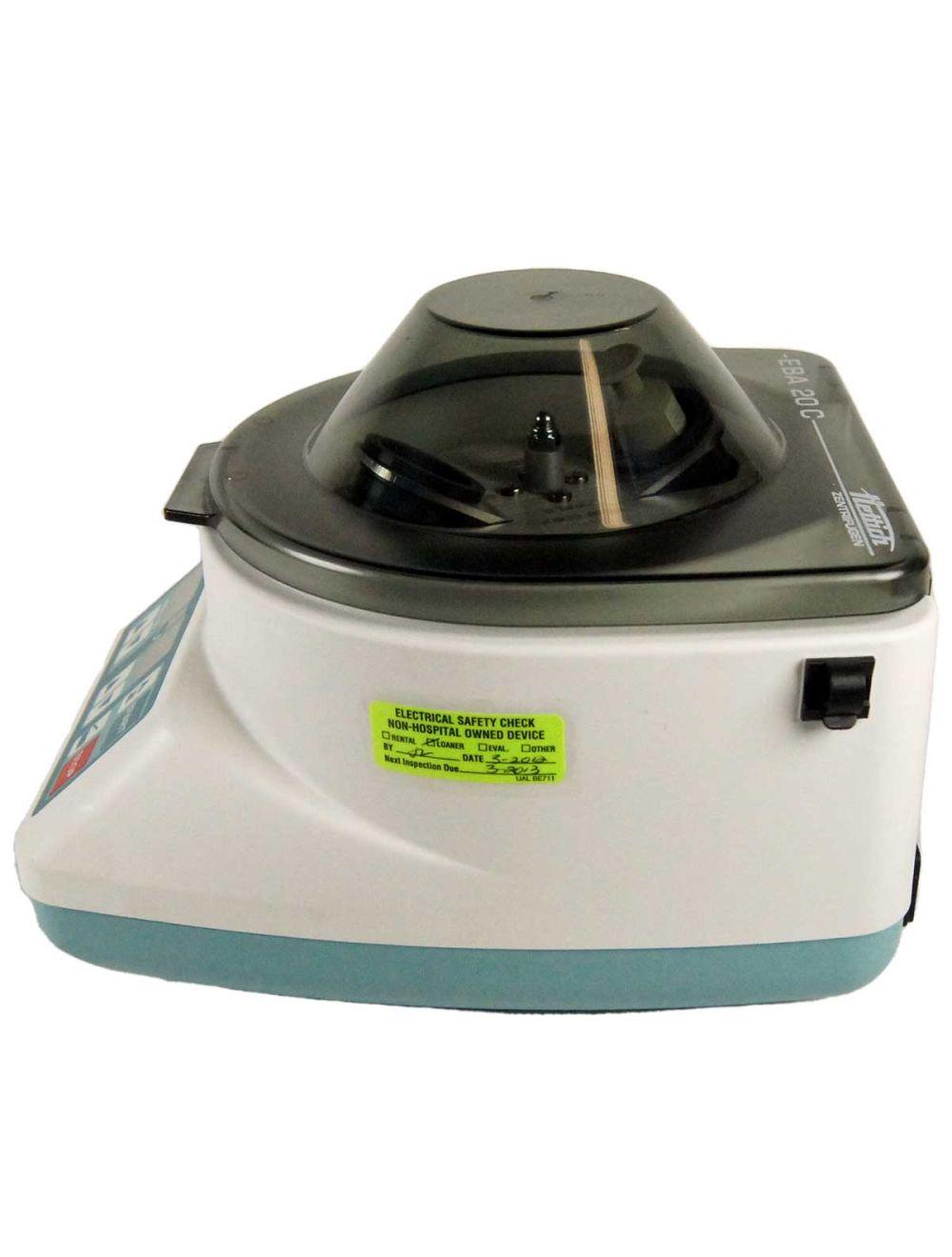 Hettich EBA 20C Zentrifugen E1824 4500 RPM 2x40g Tabletop Centrifuge 2000 Sol International Medical