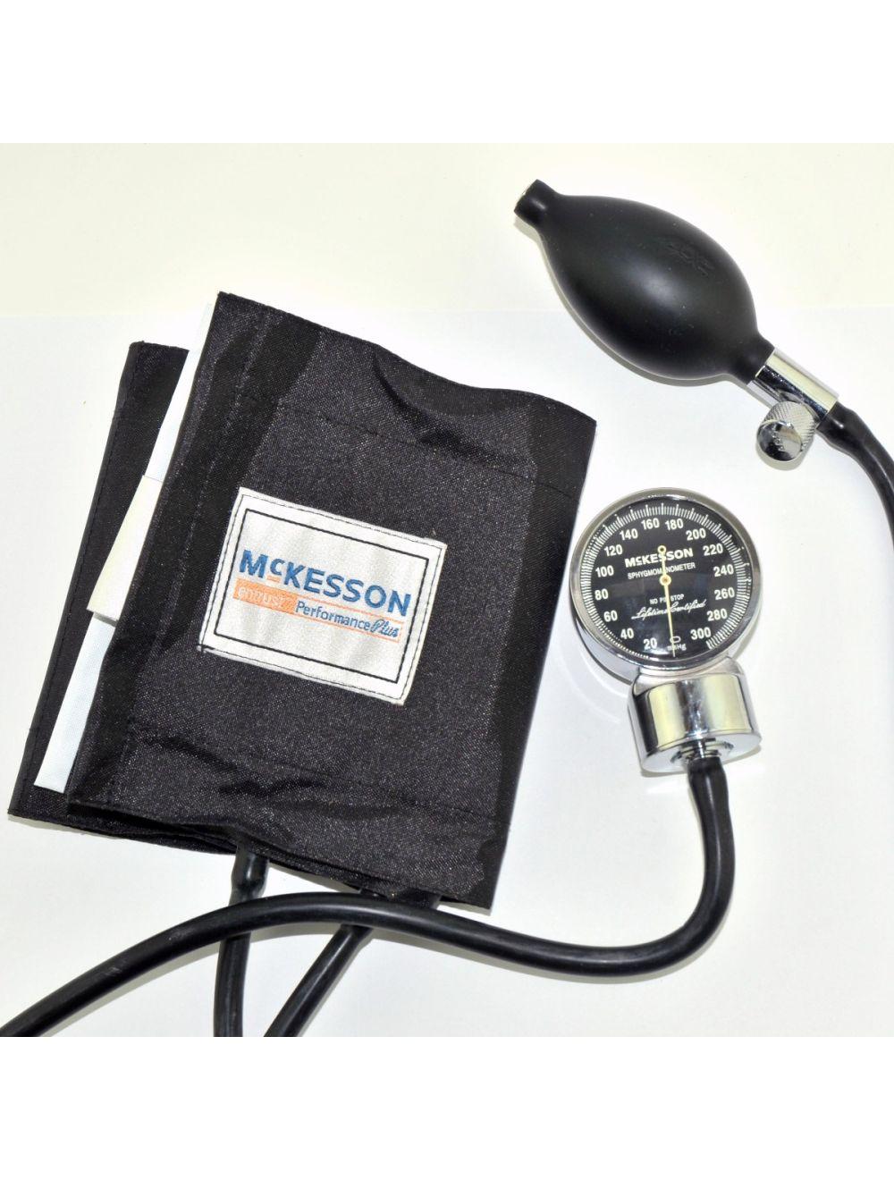 McKesson Sphygmomanometer Lifetime Certified Adult Sz Cuff Blood Pressure Tester Sol International Medical