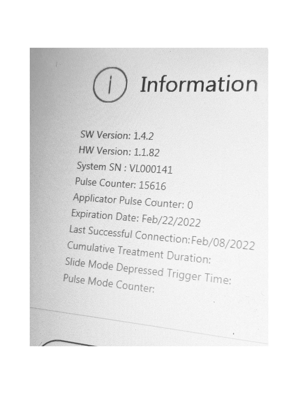 VenusConcept Venus Versa HR650 IPL Hair Removal HR650 10x30 Handpiece Venus