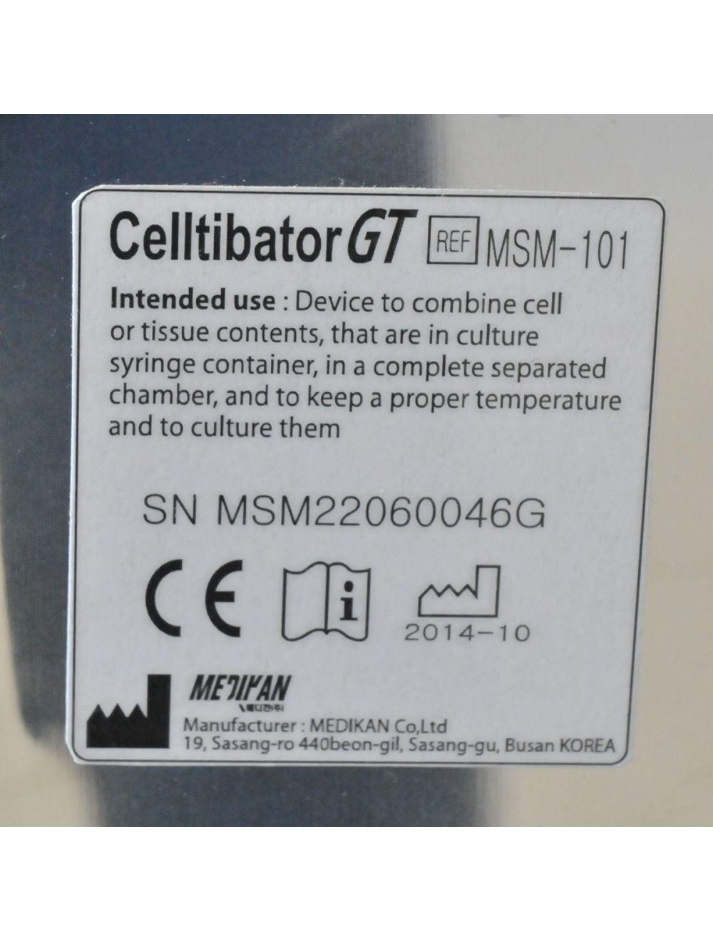 Medikan Celltibator GT Adipose Tissue Speciman Container Cell Incubator MSM-101 Sol International Medical
