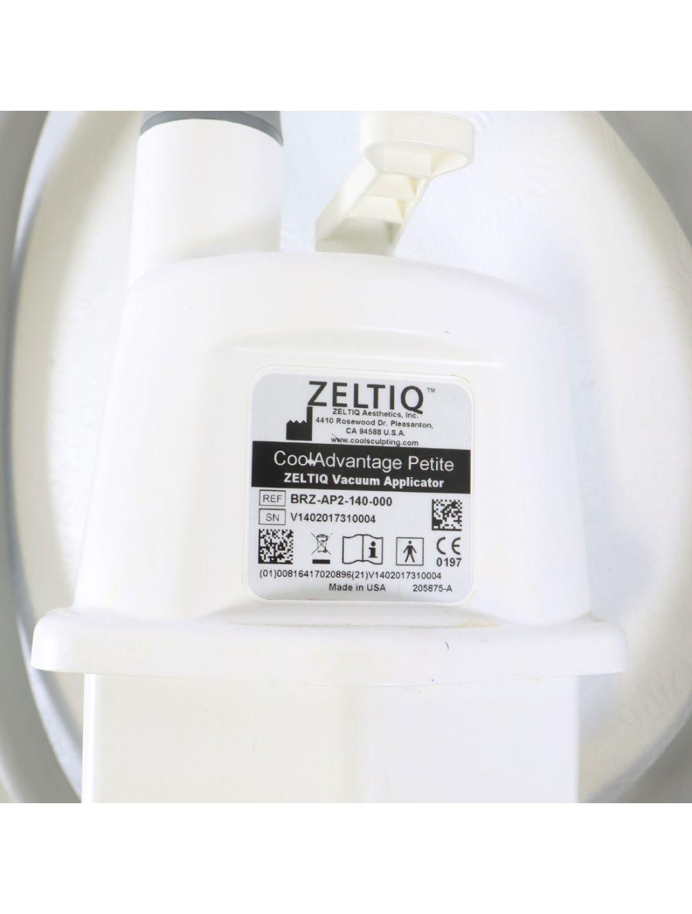 Zeltiq CoolSculpting CoolAdvantage Petite Vacuum Applicator BRZ-AP2-140-000 2017 Zeltiq