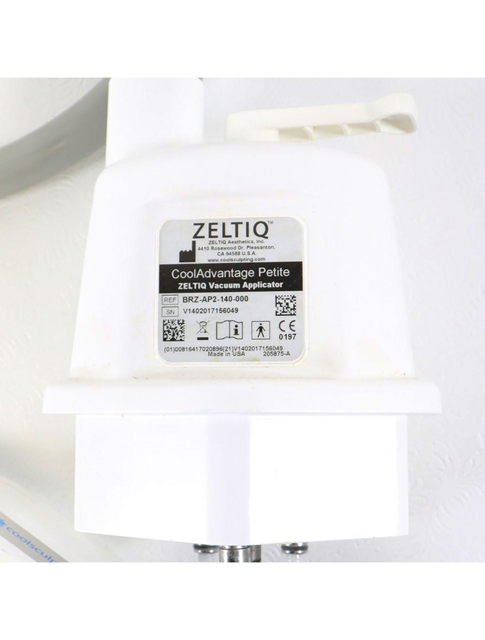 Zeltiq CoolSculpting CoolAdvantage Petite Vacuum Applicator BRZ-AP2-140-000 HP Zeltiq