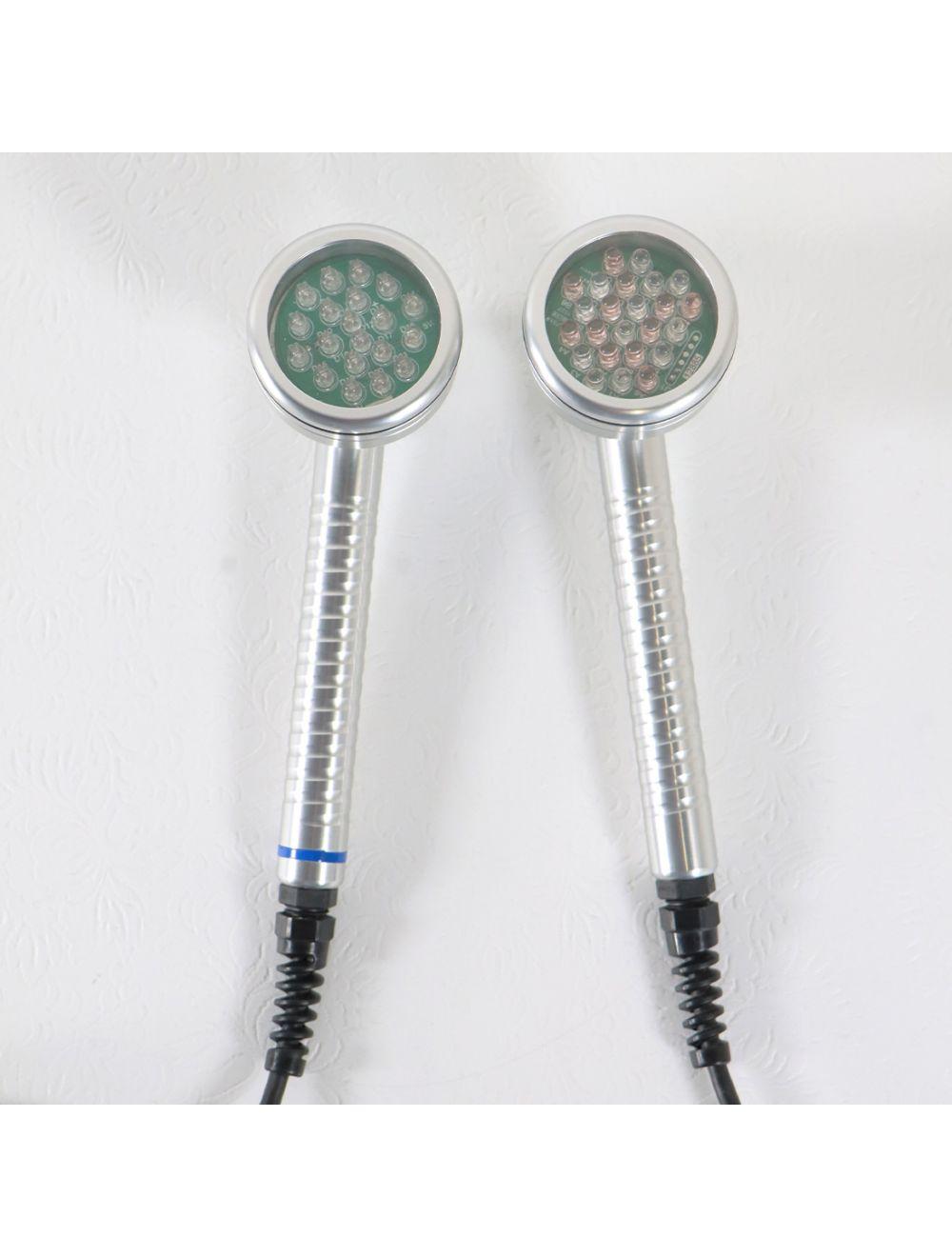 Edge Systems Hydrafacial Red Blue LED Dermanbrasion Skin Therapy Handpieces Hydrafacial