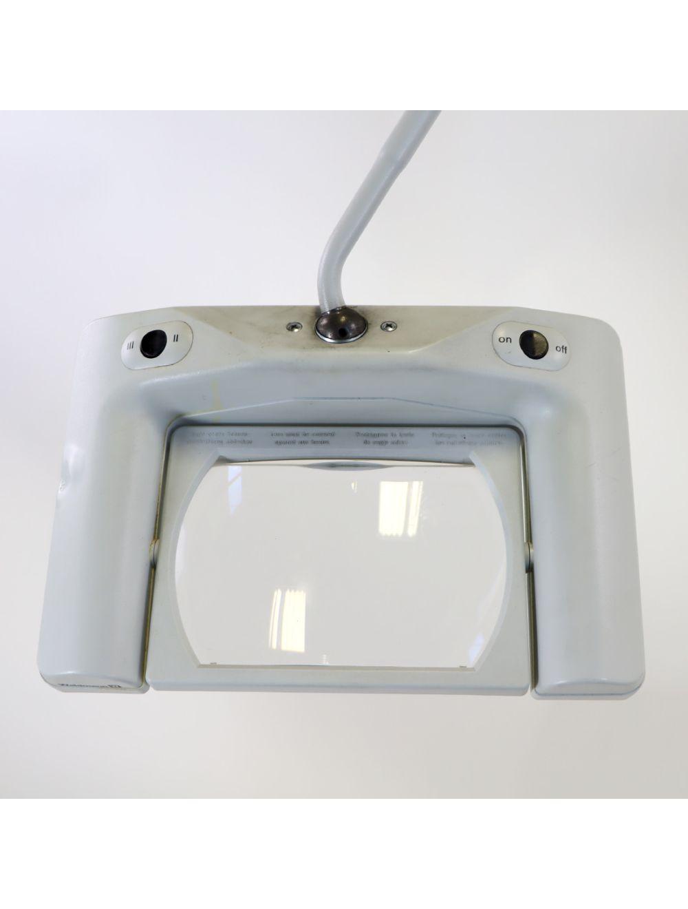Waldmann Lighting Omnimax Rolling Magnifier Light Articulating Lamp SNL-319 3x9W Sol International Medical