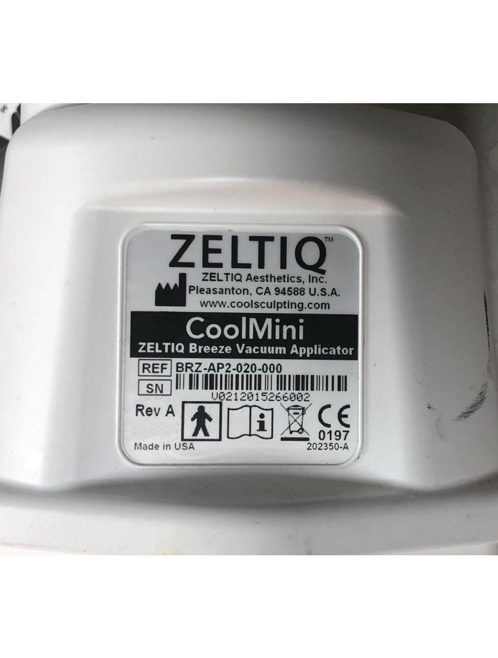 2015 Zeltiq CoolSculpting CoolMini Vacuum Applicator Handpiece BRZ-AP2-020-000 Zeltiq