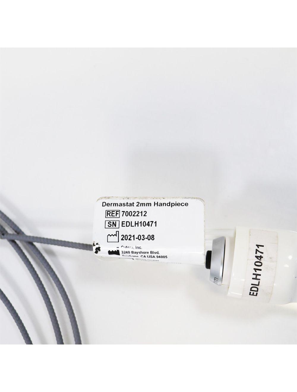 Cutera ExcelV+ Dermastat 2mm Handpiece for Small Vascular Treatments 7002212 Cutera