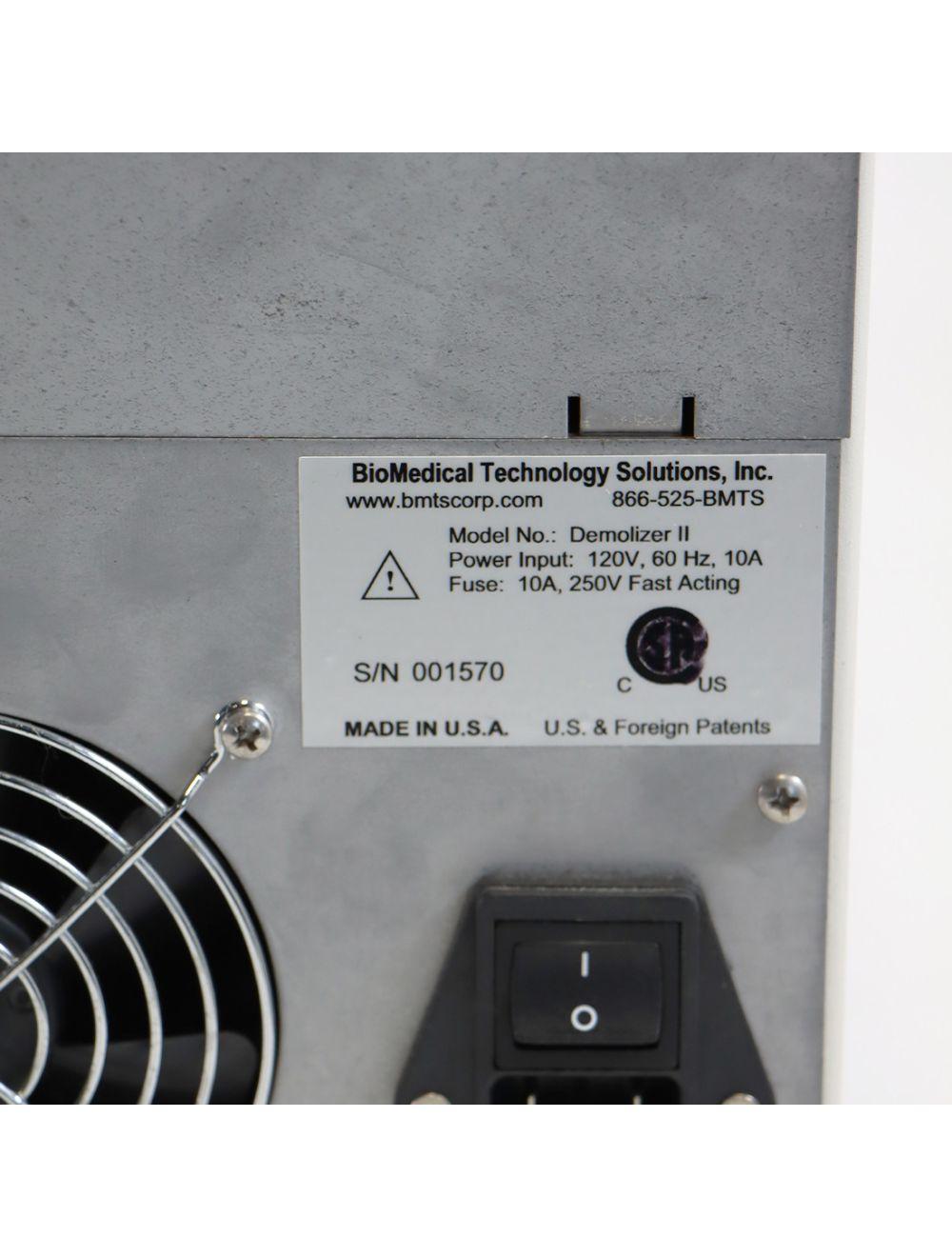 BioMedical Technology Solutions Demolizer II Biomedical Waste Disposal System Sol International Medical